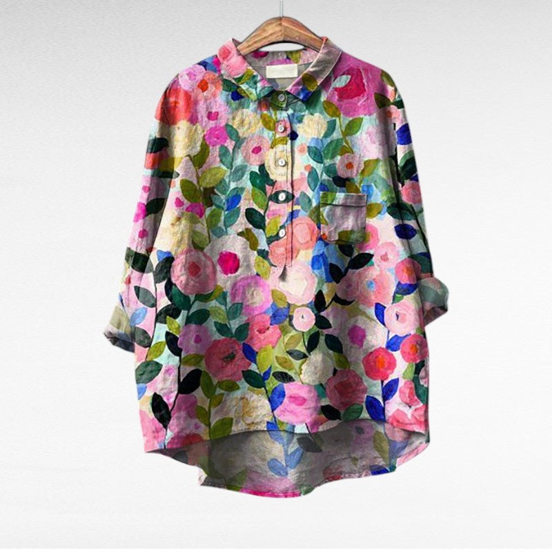 Mireva - Blusa Elegante Vintage
