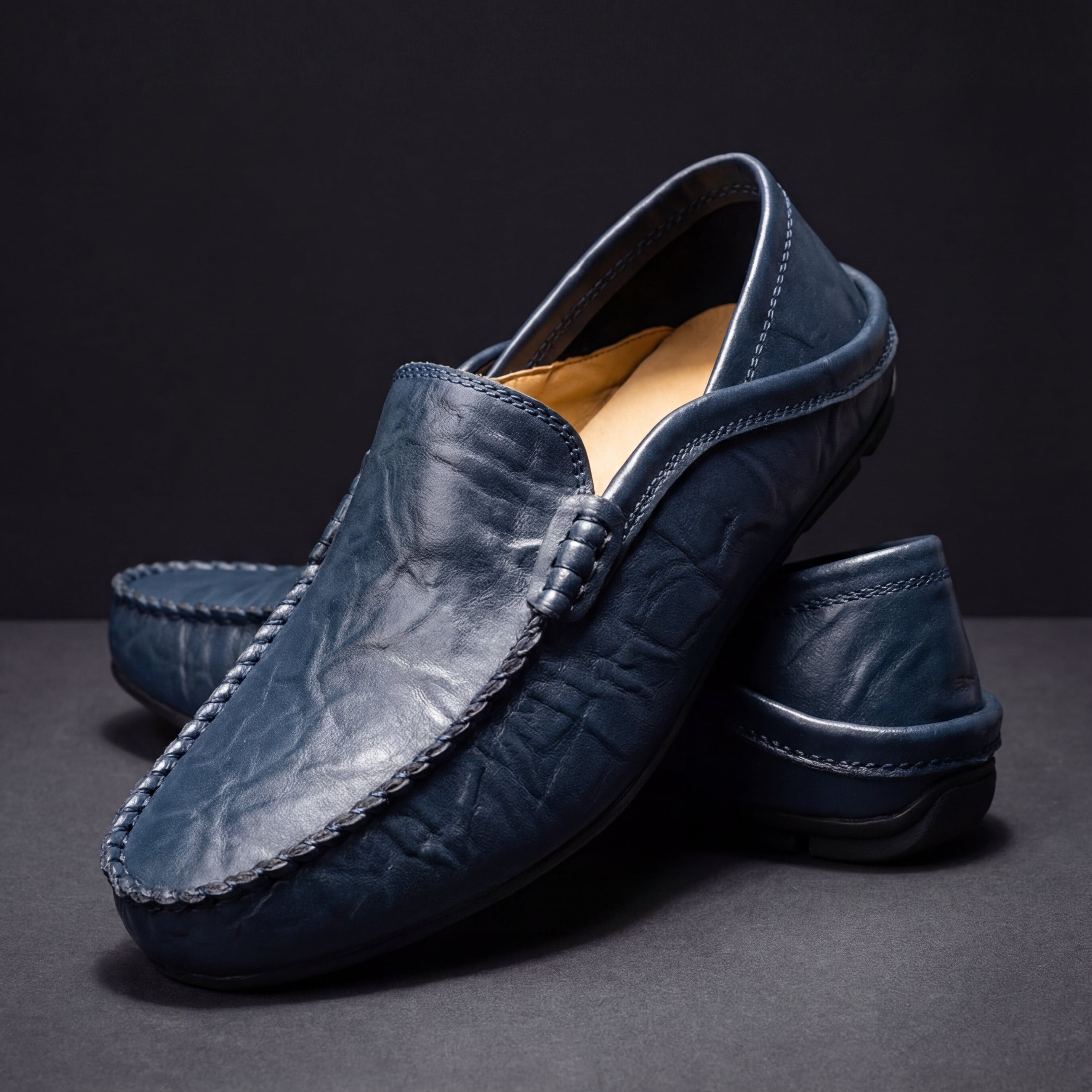 Florence Leren Instap Schoenen