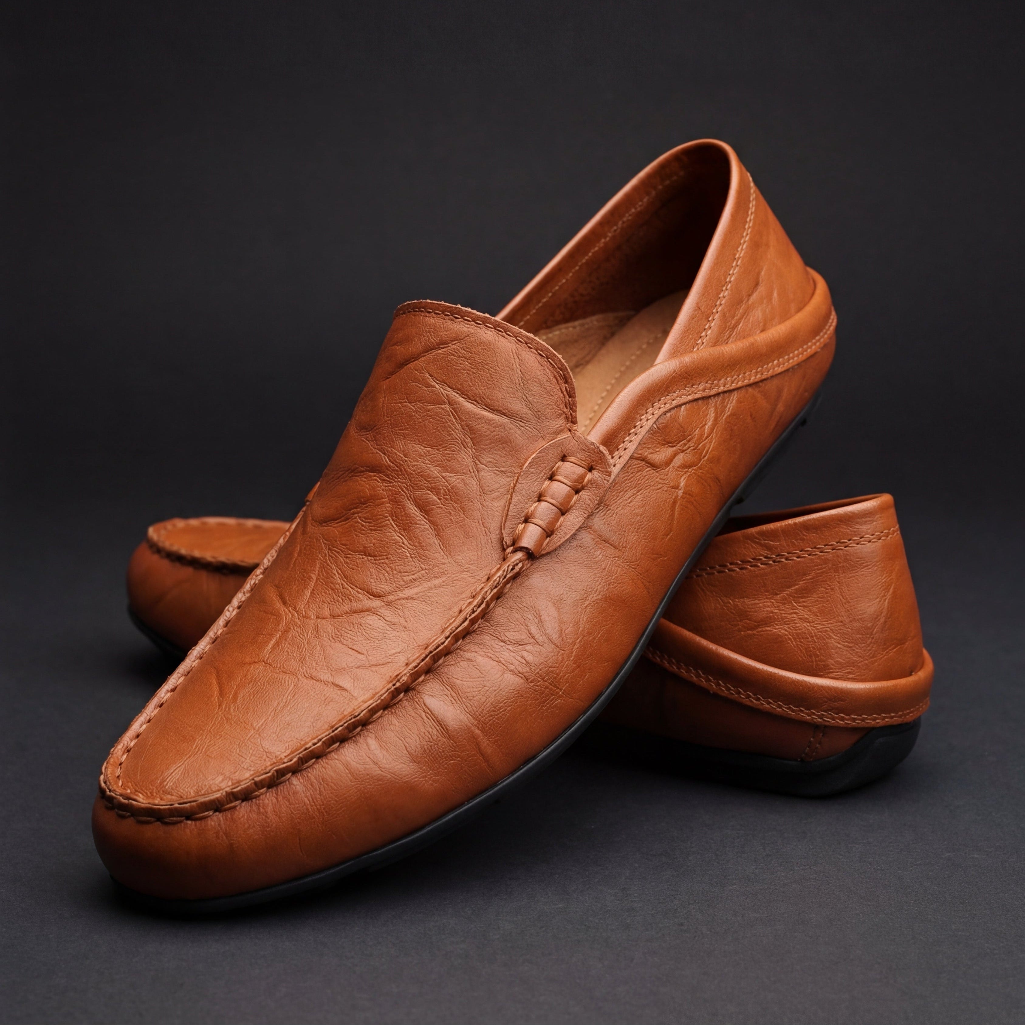 Florence Leren Instap Schoenen
