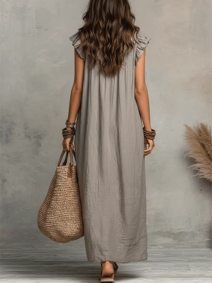 Camila™ | Vestido largo bohemio