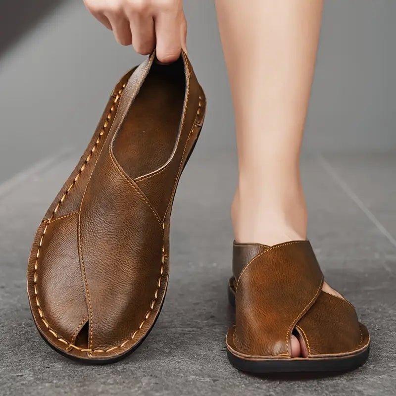 Pelle - Italiaanse Sandalen van Leer