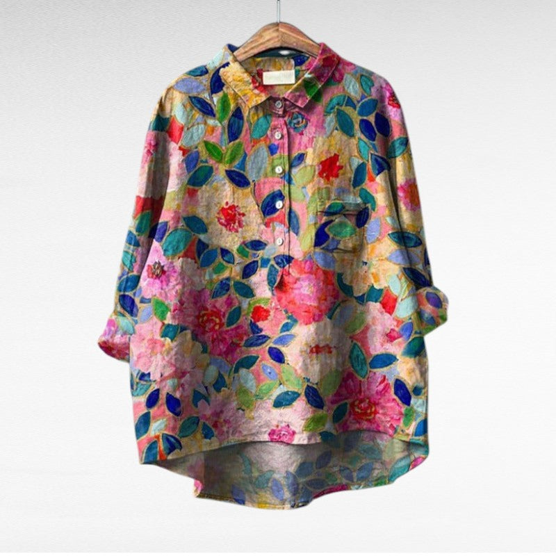 Mireva - Blusa Elegante Vintage