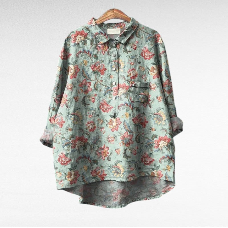 Mireva - Blusa Elegante Vintage