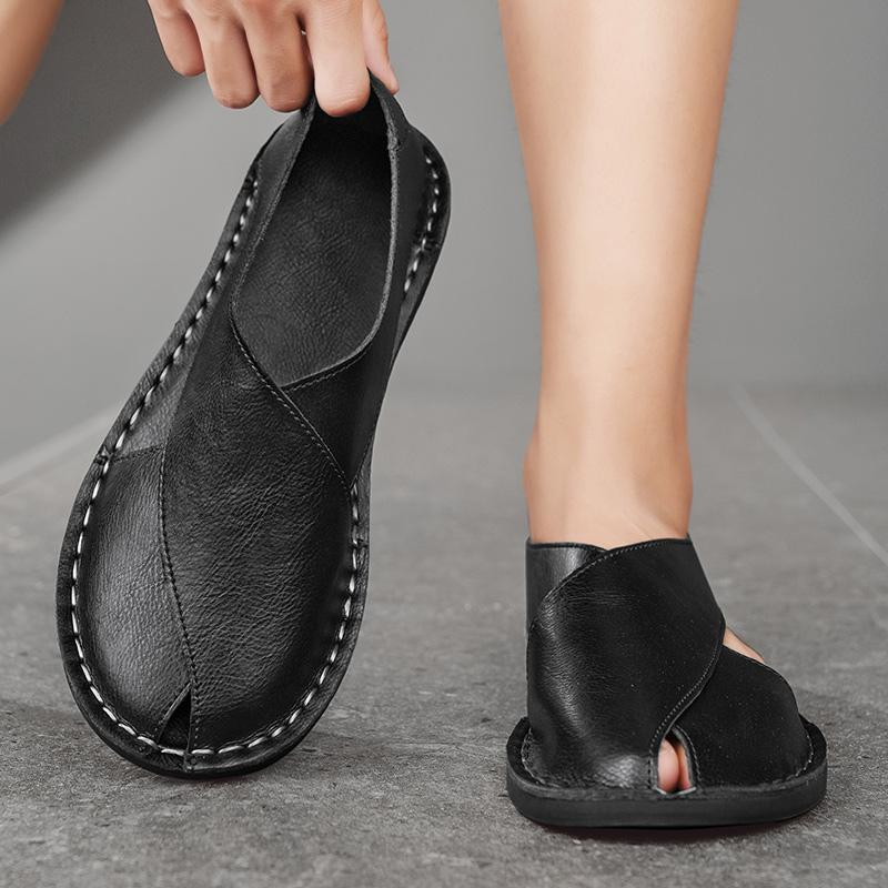 Pelle - Italiaanse Sandalen van Leer