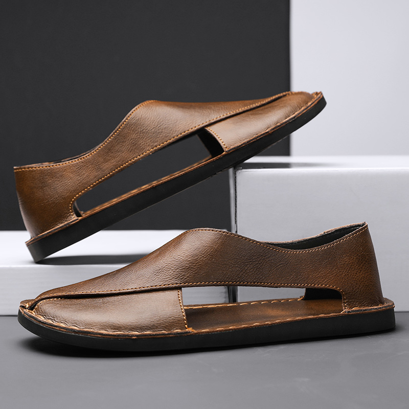 Pelle - Italiaanse Sandalen van Leer
