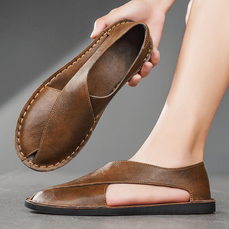 Pelle - Italiaanse Sandalen van Leer