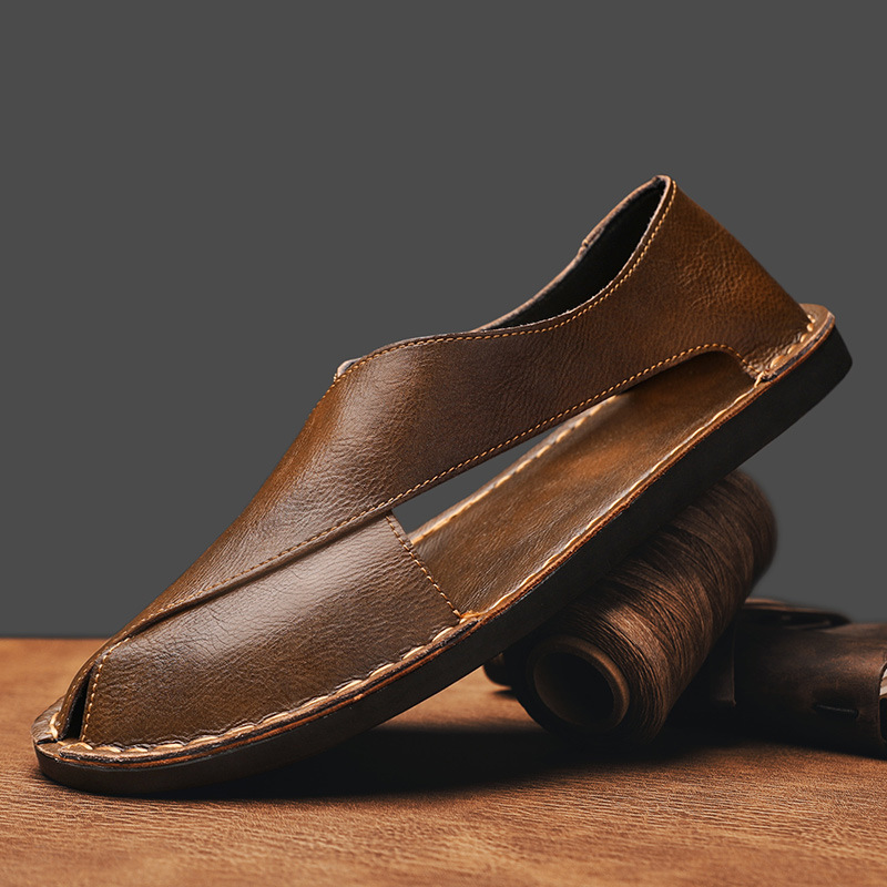 Pelle - Italiaanse Sandalen van Leer
