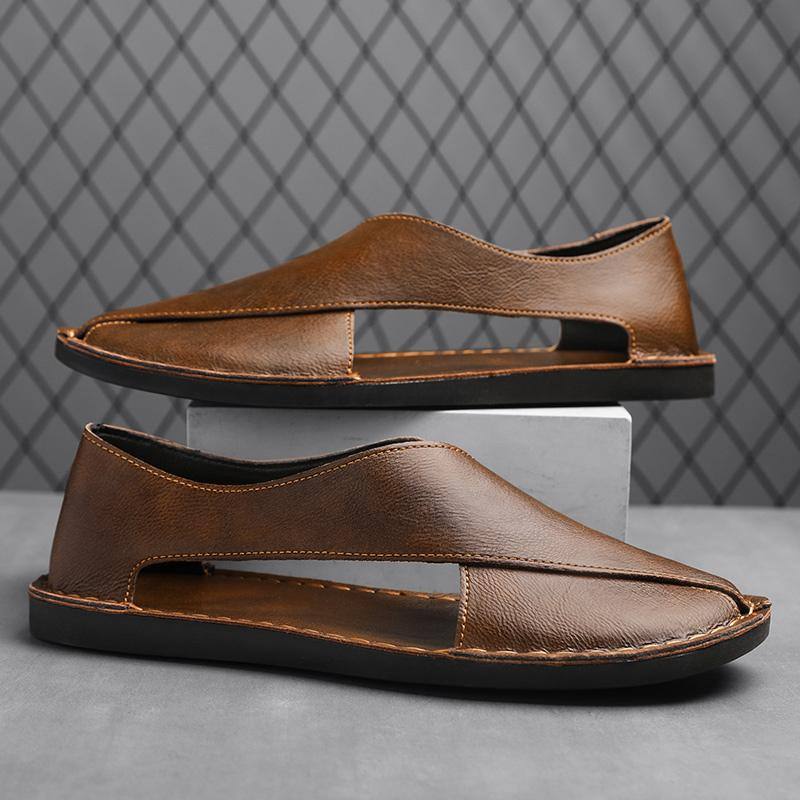 Pelle - Italiaanse Sandalen van Leer
